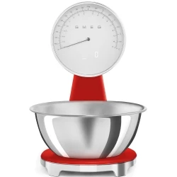 Smeg Kırmızı Retro Analog Mutfak Tartısı - KSF01RDWW