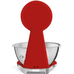 Smeg Kırmızı Retro Analog Mutfak Tartısı - KSF01RDWW