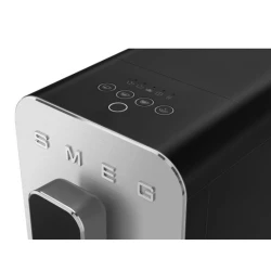 Smeg Mat Siyah Buhar Çubuklu Espresso Kahve Makinesi - BCC12BLMEU