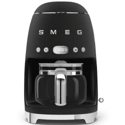 Smeg  Mat Siyah Filtre Kahve Makinesi - DCF02BLMEU