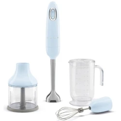 Smeg Pastel Mavi Aksesuarlı El Blender Seti - HBF03PBEU