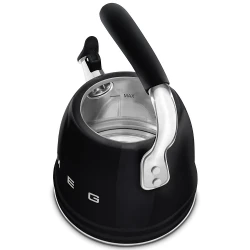 Smeg Retro Siyah Islık Kettle CKLW2001BL