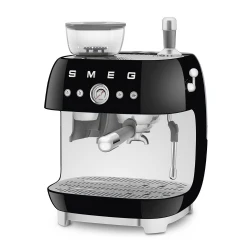 Smeg Siyah Öğütücülü Espresso Kahve Makinesi EGF03BLEU