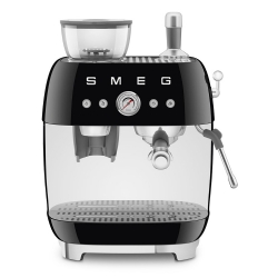Smeg Siyah Öğütücülü Espresso Kahve Makinesi EGF03BLEU