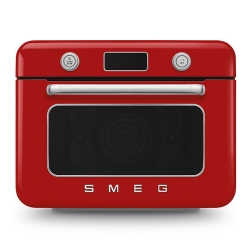 Smeg Tezgah Üstü Kombi Buharlı Kırmızı Fırın COF01RDEU