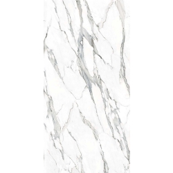T-One Statuario Blue 12 mm Parlak Porselen Tezgah 162x323