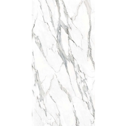 T-One Statuario Blue 6 mm Mat Porselen Plaka 162x323