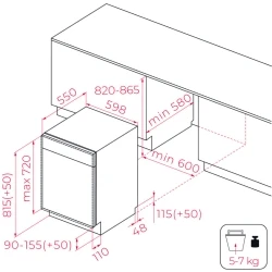 Teka DFI 46710 EU WH Ankastre Bulaşık Makinesi Hemen Al