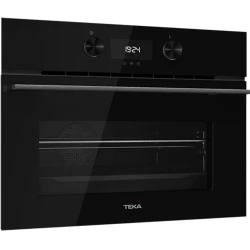 Teka HLC 8440 C FBK Mikrodalgalı Siyah Cam Ankastre Fırın