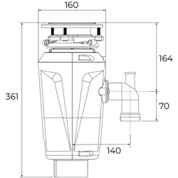 Teka TRS 520 Çöp Ögütücü