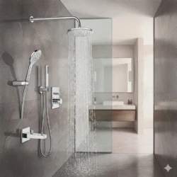 VitrA AquaControl Square Ankastre Termostatik Duş Seti Krom A49294 Hemen Al