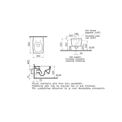 VitrA Metropole Rimex Asma Klozet 56cm 7672B003-0559 Hemen Al