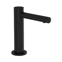 Vitra Aquasee Origin Temassız Pilli Çift Su Girişli Tezgah Üzeri Mat Siyah Lavabo Bataryası A4721436WTC