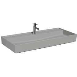 Vitra ArchiPlan 100x46 Cm Mat Taş Gri Lavabo 7417B076-0041 Hemen Al