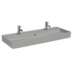 Vitra ArchiPlan 120x46 Cm Mat Taş Gri Lavabo 7418B076-0001 Hemen Al