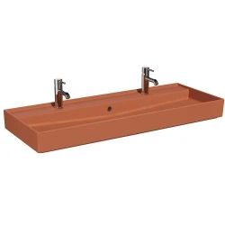 Vitra ArchiPlan 120x46 Cm Mat Terra Rosa Lavabo 7418B077-0001 Hemen Al