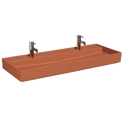 Vitra ArchiPlan 120x46 Cm Mat Terra Rosa Lavabo 7418B077-0041