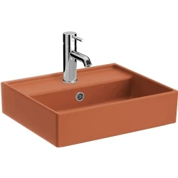 Vitra ArchiPlan 45x38 Cm Mat Terra Rosa Lavabo 7400B077-0001 Hemen Al