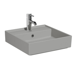 Vitra ArchiPlan 45x46 Cm Mat Taş Gri Lavabo 7413B076-0001