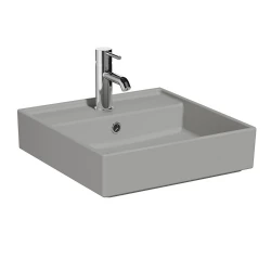 Vitra ArchiPlan 45x46 Cm Mat Taş Gri Lavabo 7413B076-0001 Hemen Al