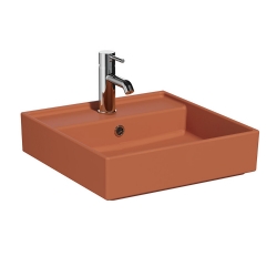 Vitra ArchiPlan 45x46 Cm Mat Terra Rosa Lavabo 7413B077-0001