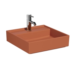 Vitra ArchiPlan 45x46 Cm Mat Terra Rosa Lavabo 7413B077-0041