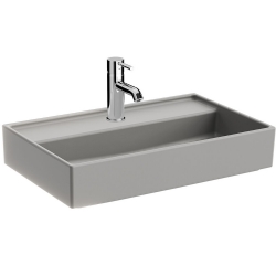 Vitra ArchiPlan 60x38 Cm Mat Taş Gri Lavabo 7401B076-0041