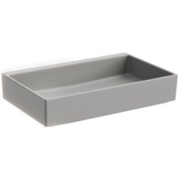 Vitra ArchiPlan 60x38 Cm Mat Taş Gri Lavabo 7404B076-0016