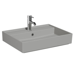 Vitra ArchiPlan 60x46 Cm Mat Taş Gri Lavabo 7414B076-0001