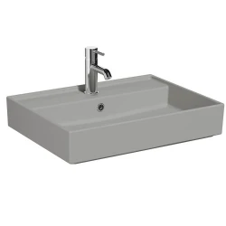 Vitra ArchiPlan 60x46 Cm Mat Taş Gri Lavabo 7414B076-0001 Hemen Al