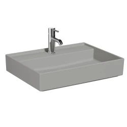 Vitra ArchiPlan 60x46 Cm Mat Taş Gri Lavabo 7414B076-0041