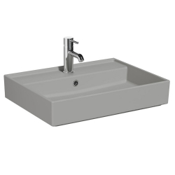 Vitra ArchiPlan 60x46 Cm Mat Taş Gri Lavabo 7414B076-0631