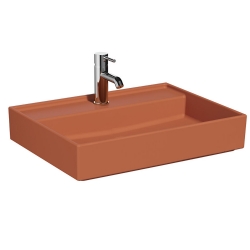 Vitra ArchiPlan 60x46 Cm Mat Terra Rosa Lavabo 7414B077-0661