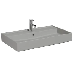 Vitra ArchiPlan 80x46 Cm Mat Taş Gri Lavabo 7415B076-0001 Hemen Al