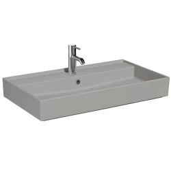 Vitra ArchiPlan 80x46 Cm Mat Taş Gri Lavabo 7415B076-0001