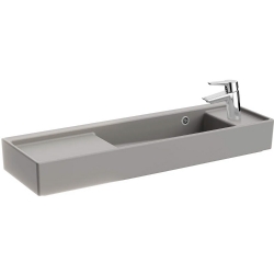 Vitra ArchiPlan 90x28 Cm Mat Taş Gri Lavabo 7407B076-0029