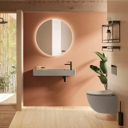 Vitra ArchiPlan 90x28 Cm Mat Taş Gri Lavabo 7407B076-0029 Hemen Al