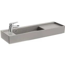 Vitra ArchiPlan 90x28 Cm Mat Taş Gri Lavabo 7409B076-0028