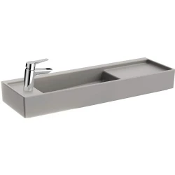 Vitra ArchiPlan 90x28 Cm Mat Taş Gri Lavabo 7409B076-0052