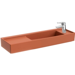 Vitra ArchiPlan 90x28 Cm Mat Terra Rosa Lavabo 7407B077-0294