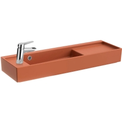 Vitra ArchiPlan 90x28 Cm Mat Terra Rosa Lavabo 7409B077-0028