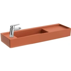 Vitra ArchiPlan 90x28 Cm Mat Terra Rosa Lavabo 7409B077-0052 Hemen Al