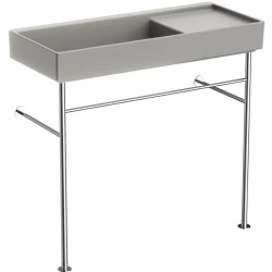 Vitra ArchiPlan 90x38 Cm Mat Taş Gri Ayaklı Lavabo 7405B076-6279 Hemen Al