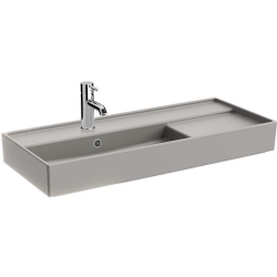 Vitra ArchiPlan 90x38 Cm Mat Taş Gri Lavabo 7402B076-0001