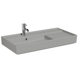 Vitra ArchiPlan 90x46 Cm Mat Taş Gri Lavabo 7416B076-0001