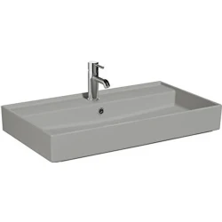 Vitra Archiplan 80x46 Cm Mat Taş Gri Tezgahüstü Lavabo - 7415B076-0631 Hemen Al