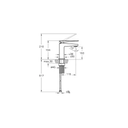 Vitra Brava Lavabo Bataryası A42608