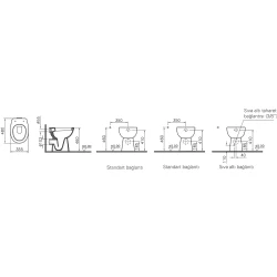 Vitra Conforma Özel İhtiyaç Arkası Açık Yerden Klozet - 5814L003-0593 Hemen Al