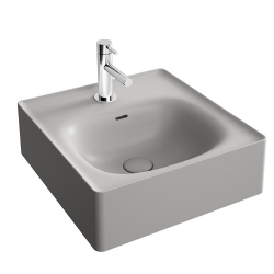 Vitra Equal 45x45 Cm Dikdörtgen Mat Taş Gri Lavabo 7240B476-0001