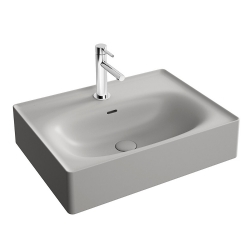 Vitra Equal 60x45 Cm Dikdörtgen Mat Taş Gri Lavabo 7241B476-0001